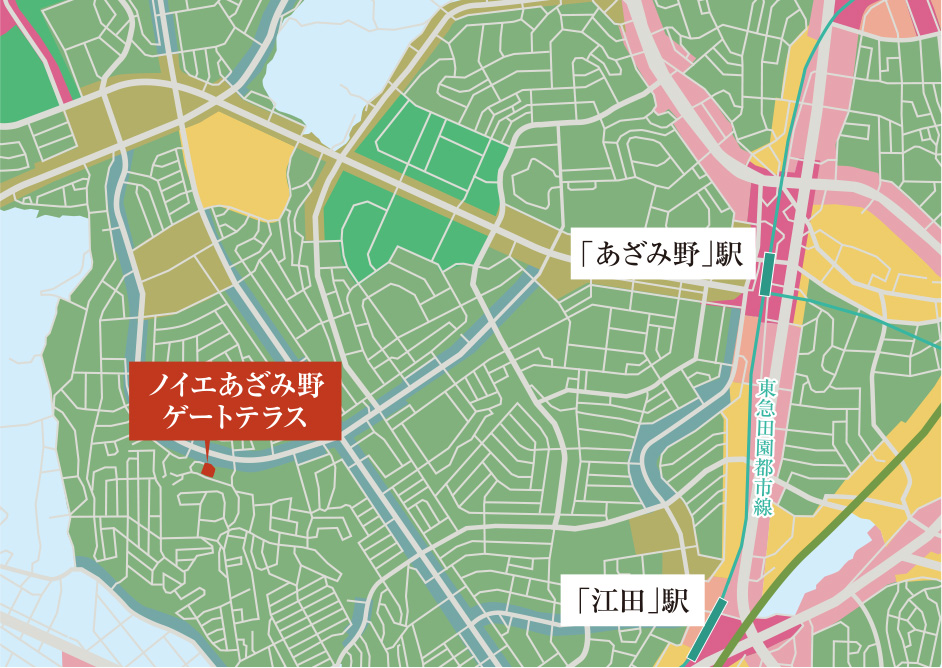 用途地域概念図