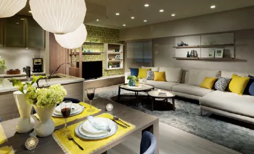 専属エスコートスタッフによる内覧会でのお披露⽬