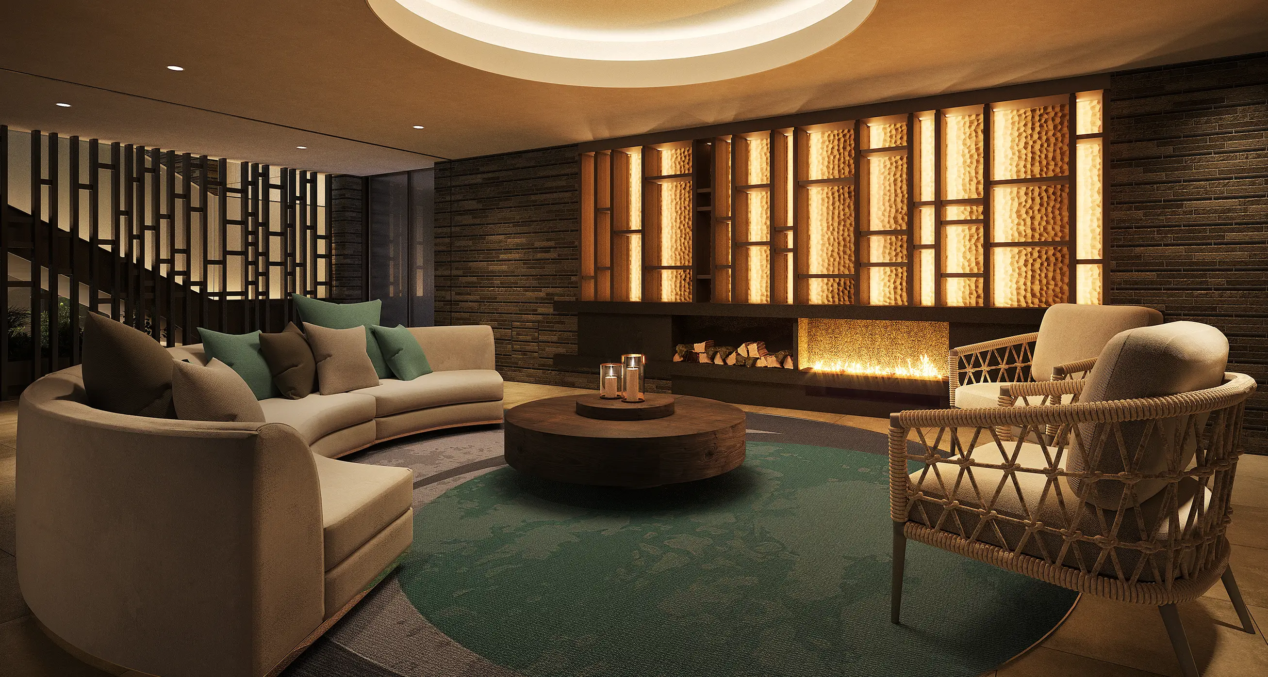 エントランスラウンジ完成予想CG