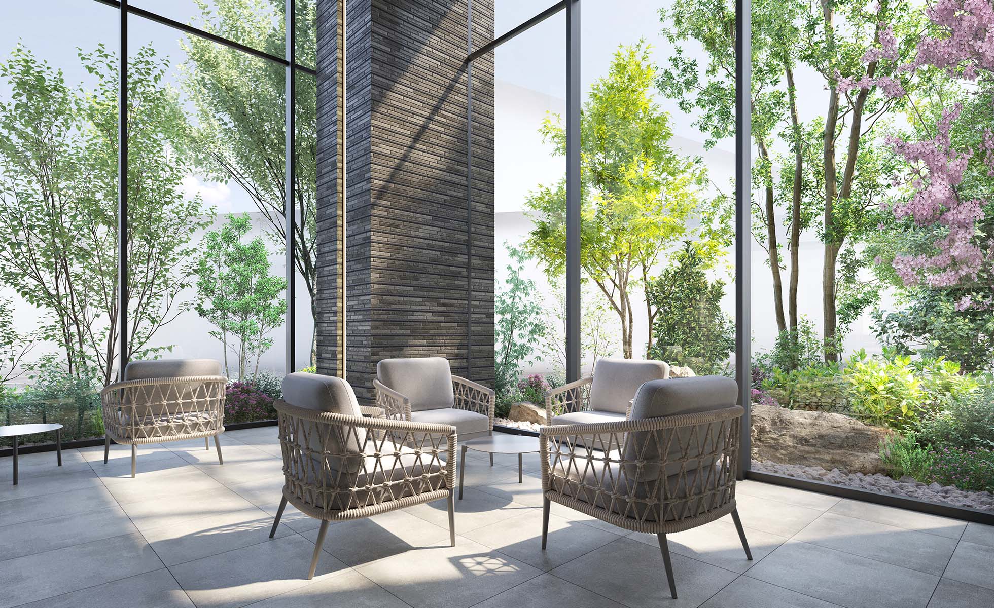 エントランスラウンジ完成予想CG