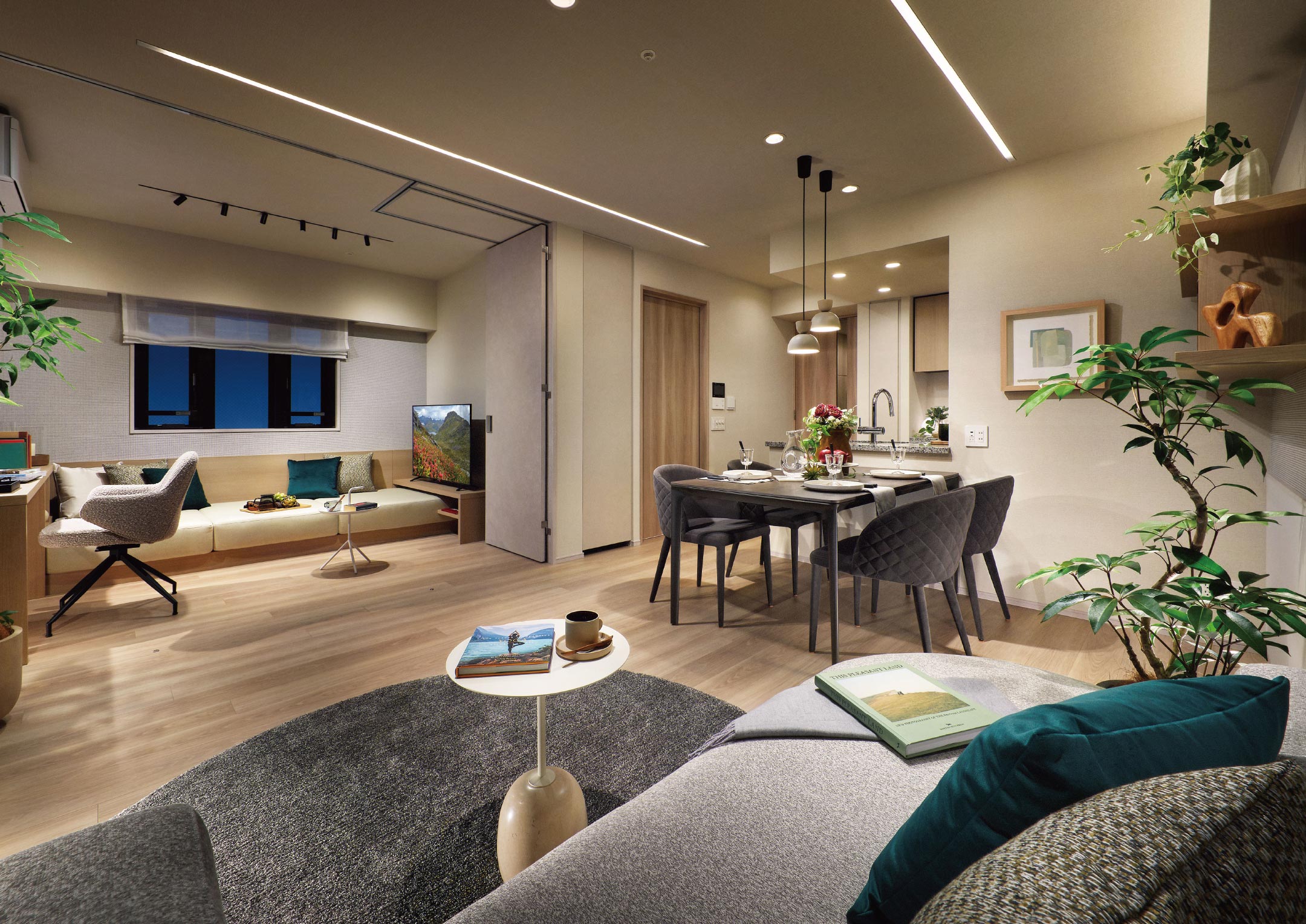 リビング・ダイニング、洋室（2）