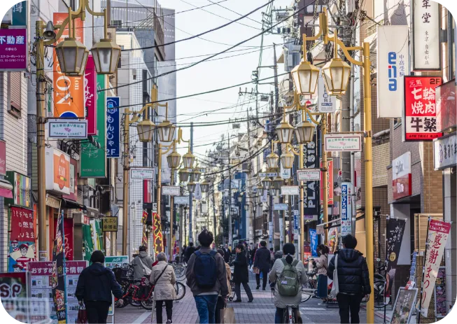 池上駅前通り商店会(徒歩2分/約120m)