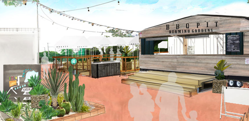 BBQPIT AZAMINO GARDENS