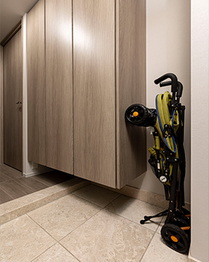 玄関土間スペース